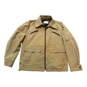 Vintage London Fog Tan Jacket Windbreaker‎ Size 46 Reg Grandpa Core 70's 80's